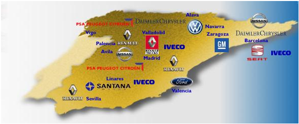 Производитель авто в Испании