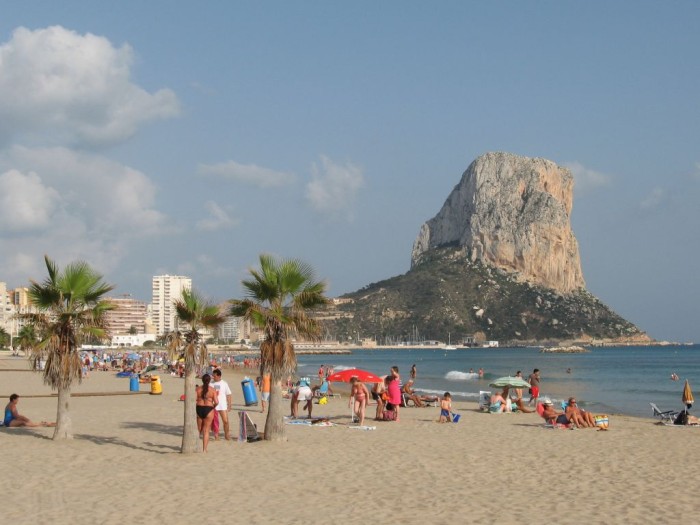 Пляж Кальпе Испания